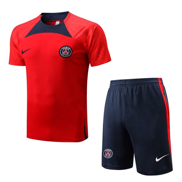 Camiseta Entrenamiento PSG Conjunto Completo 2022/2023 Rojo